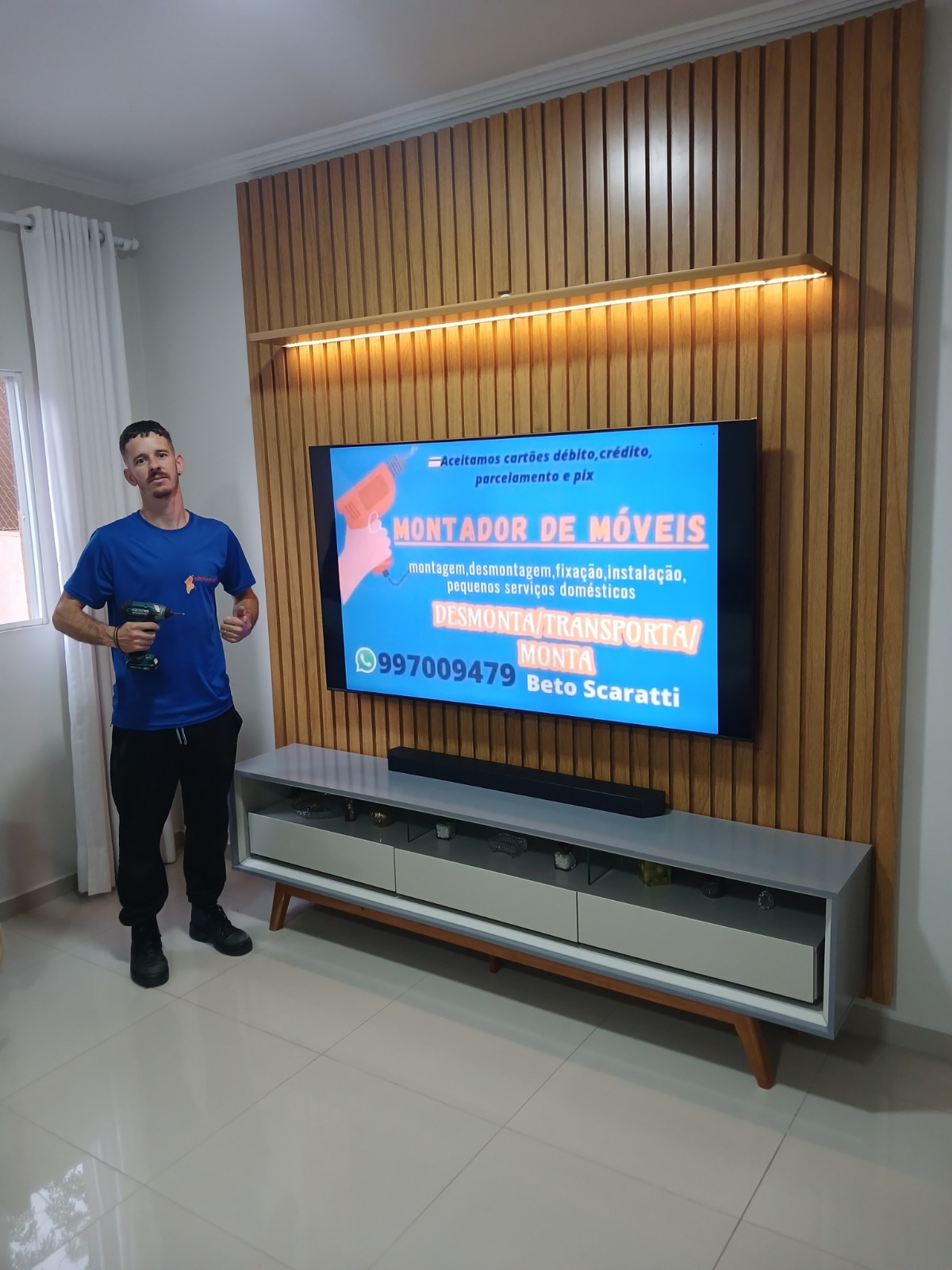 Beto montador de móveis atendendo em Curitiba e Região